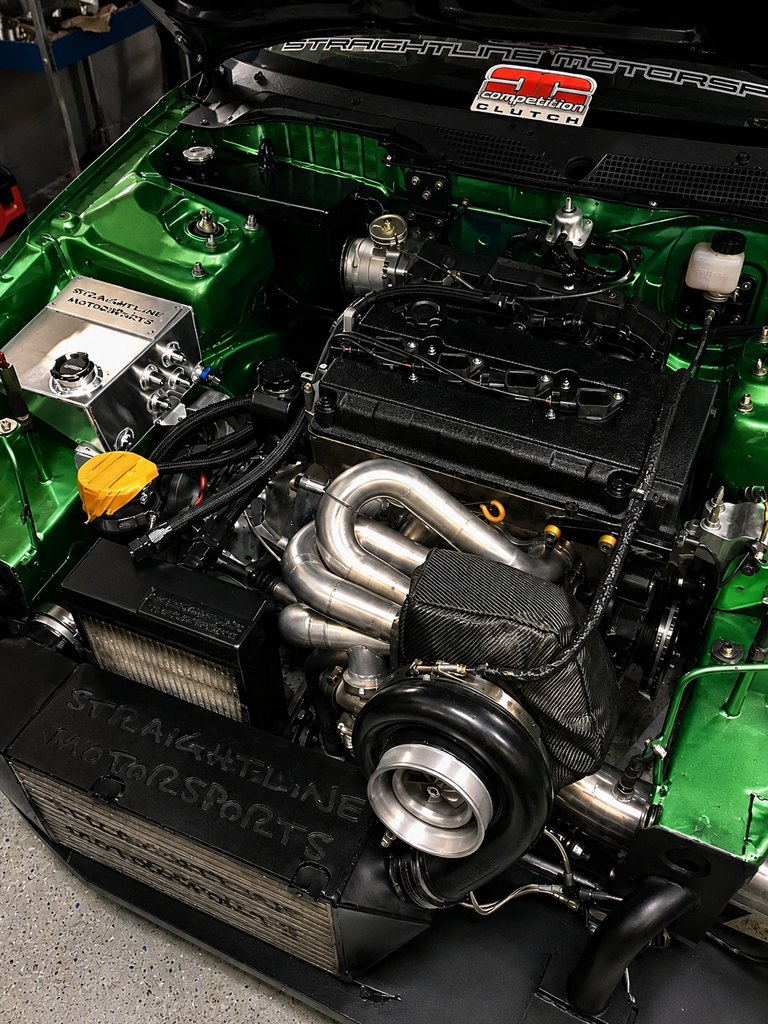 Civic/Integra Oil Catch can/ Overflow Straightline Motorsports