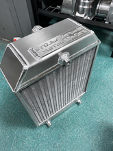 Load image into Gallery viewer, Drag Radiator with Fan And Shroud Combo b18/b20/k20 SFWD 14'/10/3.0' Straightline Motorsports