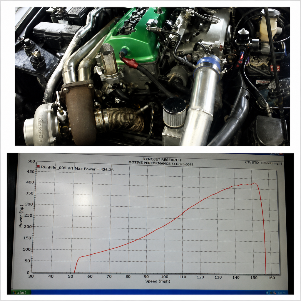 S2000 Turbo manifold T4 Twin Scroll F22C/F20c Straightline Motorsports
