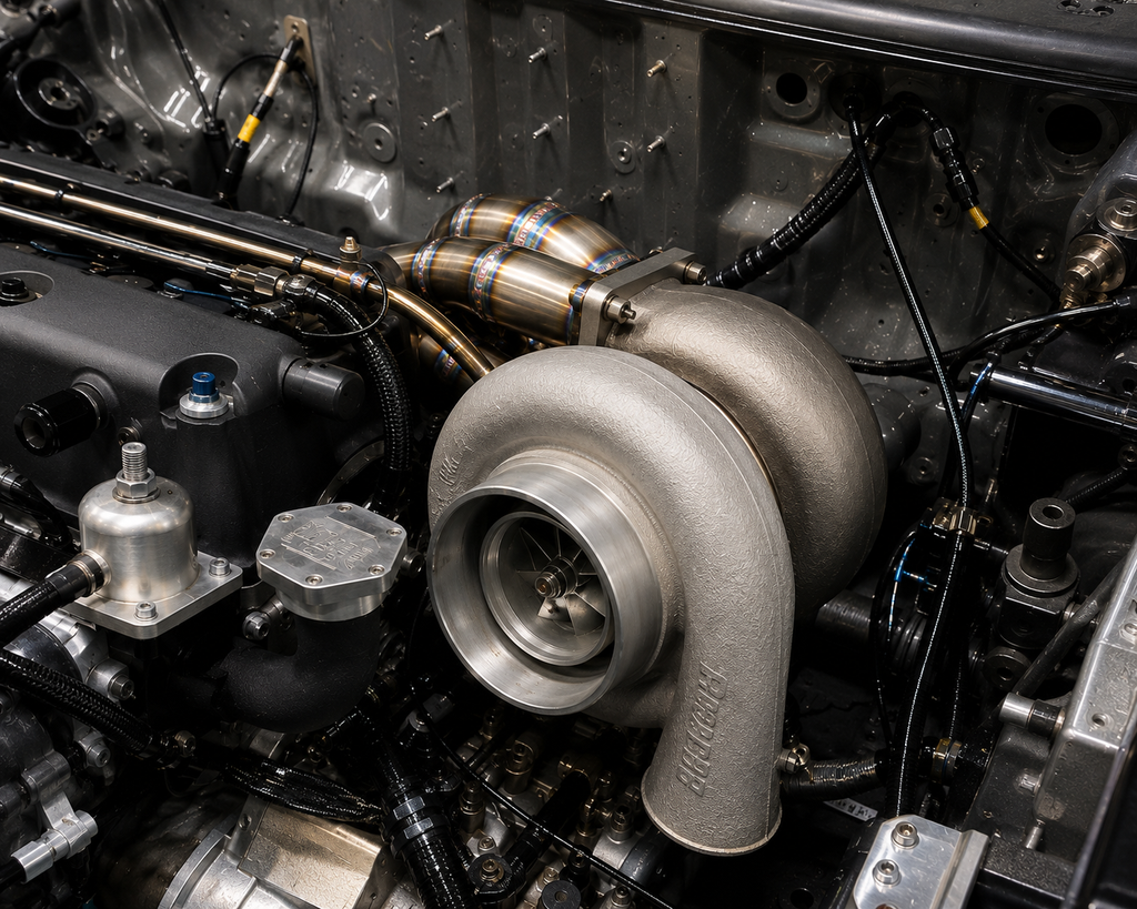 K20/K24 Side Winder Turbo Manifold