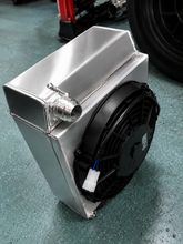 Load image into Gallery viewer, Street Radiator with Fan and shroud combo b18/b20/k20 SFWD 14'/12`/3.0'