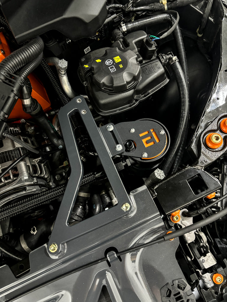 EI G80/G82/G87 Coolant Bottle Relocation