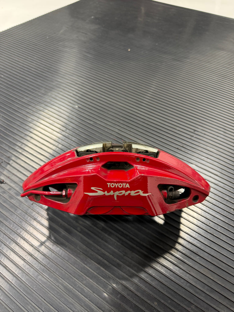 2022 Toyota Supra - OEM Red Caliper Set