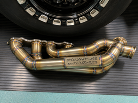 S2000 Turbo manifold V-Band F22C/F20C Straightline Motorsports Version 2
