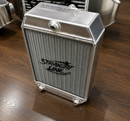 Street Radiator with Fan and shroud combo b18/b20/k20 SFWD 14'/12`/3.0'