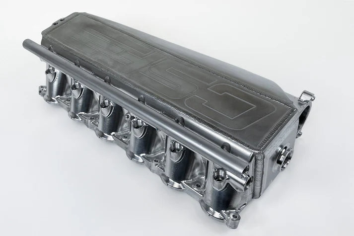 A90 / BMW Gen 2 B58 Race X Charge Air Cooler Manifold - Raw Billet