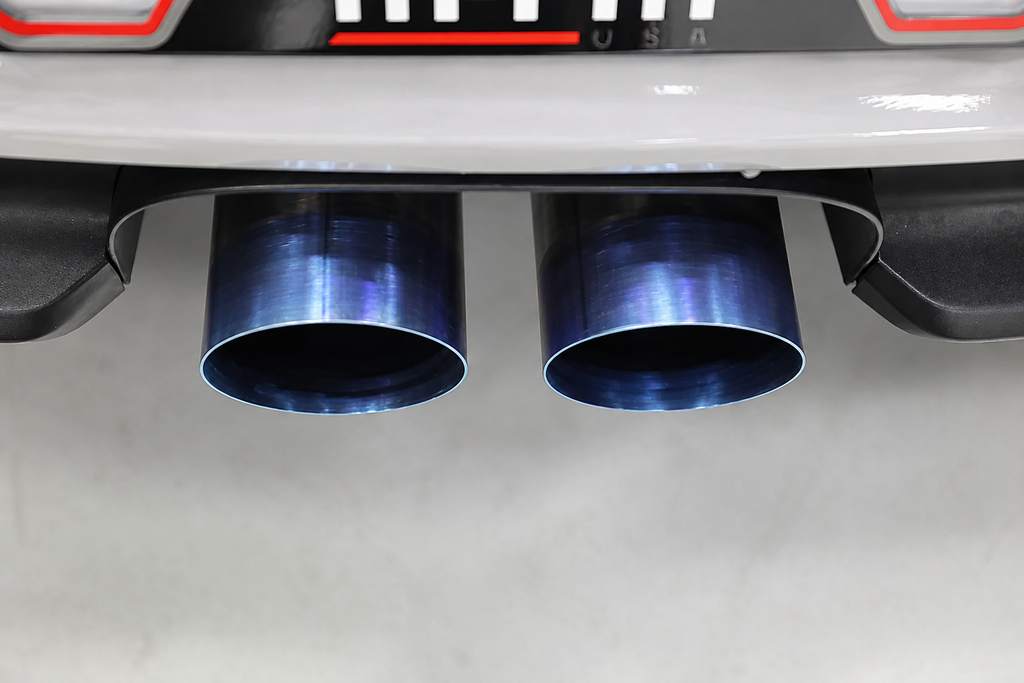 Porsche 991.1 GT3/GT3RS Titanium Exhaust Tips 1LB Weight