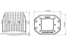 Load image into Gallery viewer, Rigid Industries D Series - Driving SM Amber (Pair) - 6 LEDs