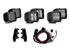 Rigid Industries Ford Raptor 2017-2018 - Fog Light Kit - Mounts 6 D-Series