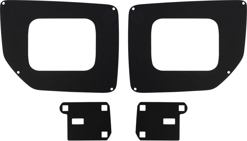 Rigid Industries 2015 GMC 2500/3500 - Fog Light Mounts (Fits Two D-Series)