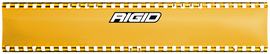 Rigid Industries 10in SR-Series Light Cover - Amber - Trim 10in.