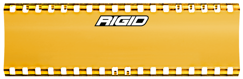 Rigid Industries 6in SR-Series Light Cover - Amber