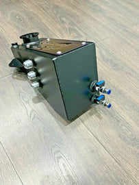 Civic/Integra Oil CatchCan/ Overflow Battery location Will fit with OEM FUSE BOX Straightline Motorsports