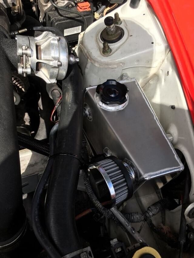 Honda S2000 Oil Catch Can And Radiator Overflow Straightline Motorsports