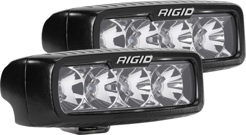 Rigid Industries SRQ - Flood - Black Housing - Set of 2