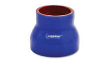 Load image into Gallery viewer, Vibrant 4 Ply Reducer Coupler 3in ID x 2.75in ID x 4.5in Long - Blue