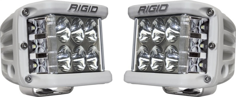 Rigid Industries D-SS - Driving - Set of 2 - White Housing