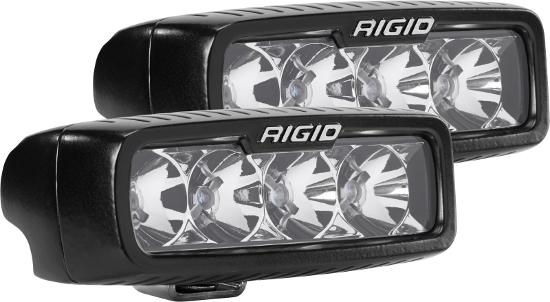 Rigid Industries SRQ - Flood - Black Housing - Set of 2