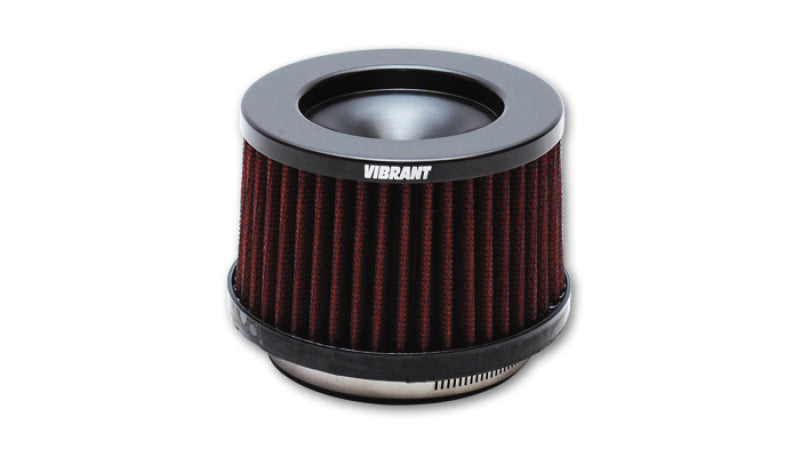 Vibrant The Classic Perf Air Filter 4.75in O.D. Cone x 3-1/2in Tall x 3in inlet I.D. Turbo Outlets