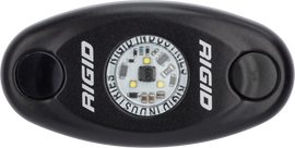 Rigid Industries A-Series Light - Black - High Strength - Amber