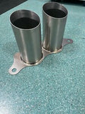 Porsche 991.1 GT3/GT3RS Titanium Exhaust Tips 1LB Weight