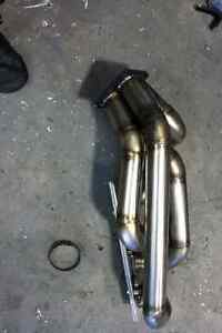 S2000 Turbo manifold T4 Twin Scroll F22C/F20c Straightline Motorsports