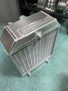 Drag Radiator with Fan And Shroud Combo b18/b20/k20 SFWD 14'/10/3.0' Straightline Motorsports